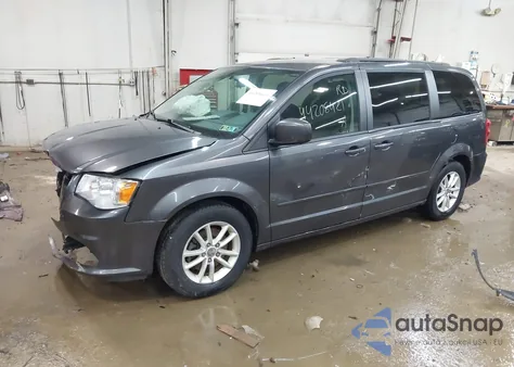 2016 Dodge Grand Caravan Sxt z USA, uszkodzony, nr VIN 2C4RDGCG8GR352756